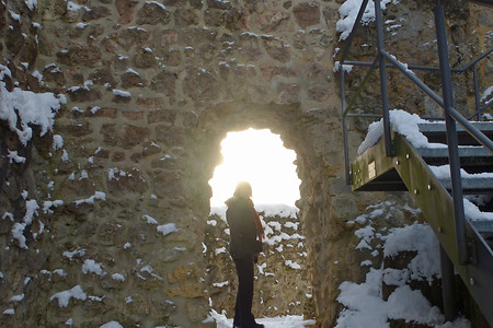 Lichteinfall Burgruine Lichtenegg &ndash; (VGN &copy;&nbsp;VGN GmbH)