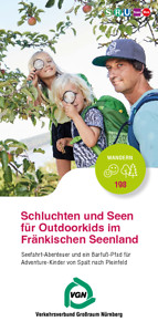 Schluchten und Seen für Outdoorkids am Brombachsee | Tour 198