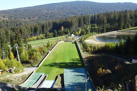 Sprungschanze Bischofsgrün &ndash; (14.10.2018, S. Dassler &copy;&nbsp;VGN GmbH)