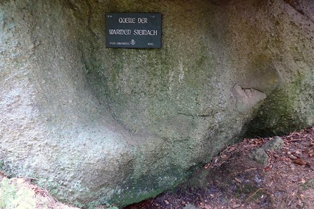 Quelle der Warmen Steinach &ndash; (14.10.2018, G. Härer &copy;&nbsp;VGN GmbH)