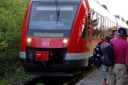 Heimfahrt mit dem Zug &ndash; (26.04.2009, VGN &copy;&nbsp;VGN GmbH)