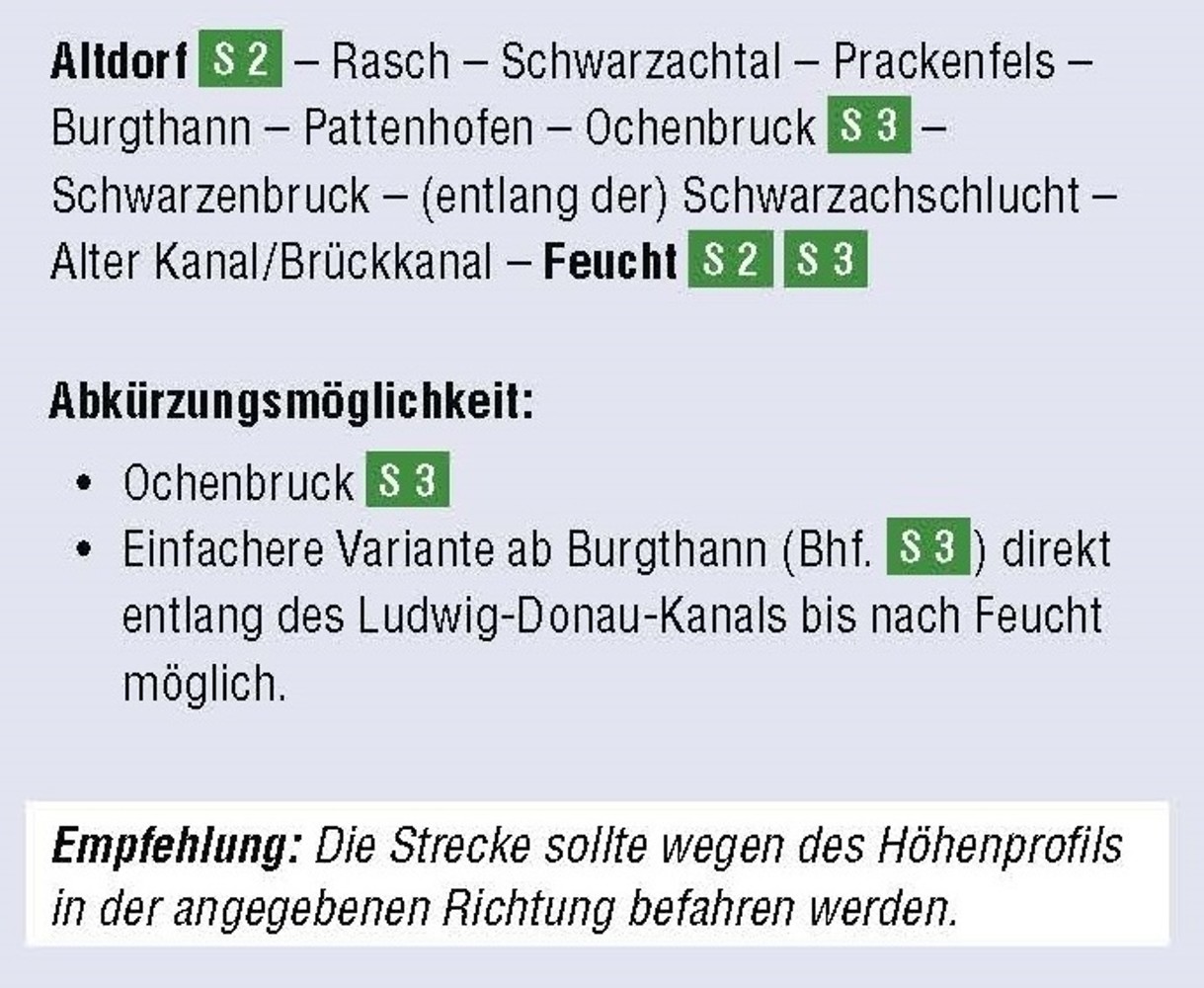 Wegverlauf Tour 10 &ndash;  (22.02.2018, VGN &copy;&nbsp;VGN GmbH)