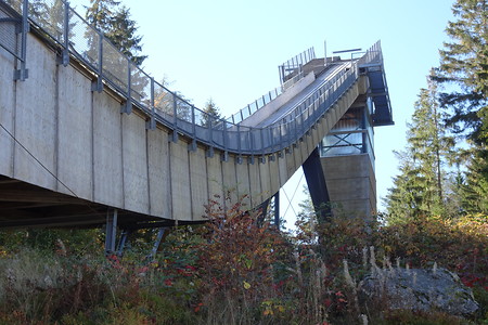 Sprungschanze Bischofsgrün &ndash; (14.10.2018, S. Dassler &copy;&nbsp;VGN GmbH)