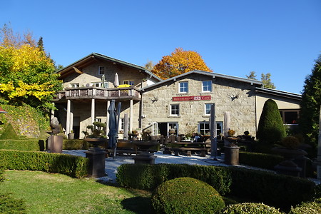 Einfahrt nach Fichtelberg &ndash; (14.10.2018, S. Dassler &copy;&nbsp;VGN GmbH)