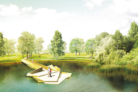 Perspektive Teichrose &ndash; (29.04.2019, Planorama &copy;&nbsp;Planorama)