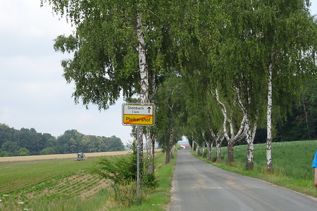 Ortsausgang Pleikershof Allee &ndash; (12.07.2018, VGN S.Daßler &copy;&nbsp;VGN GmbH)