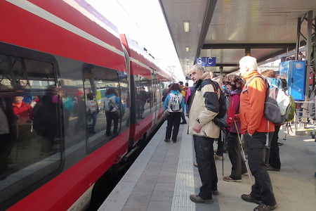S-Bahn am Nürnberger Hauptbahnhof &ndash; (VGN &copy;&nbsp;VGN GmbH)