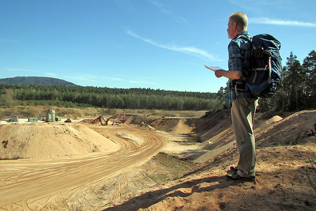 Sandgrube, Blick auf den Moritzberg &ndash; (20.03.2014, VGN &copy;&nbsp;VGN GmbH)