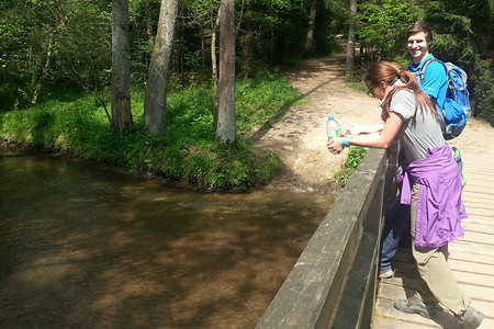 Auf einer der vielen Brücken &ndash; (01.05.2014, VGN &copy;&nbsp;VGN GmbH)