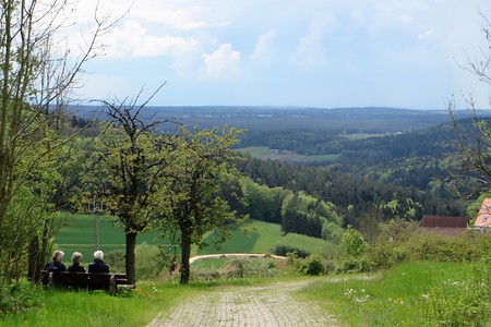 Blick ins Schnaittachtal &ndash; (09.02.2018, VGN &copy;&nbsp;VGN GmbH)