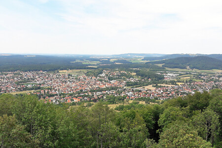Blick über Schnaittach &ndash; (04.07.2018, VGN &copy;&nbsp;VGN GmbH)