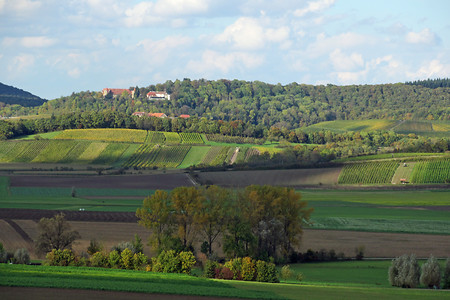 Blick auf Schloss Frankenberg &ndash; (VGN &copy;&nbsp;VGN GmbH)