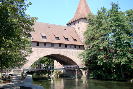Kettensteg, Nürnberg &ndash; (31.07.2008, Congress- und Tourismus-Zentrale Nürnberg &copy;&nbsp;Congress- und Tourismus-Zentrale Nürnberg)