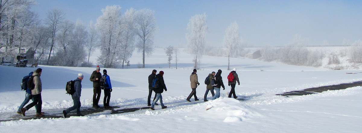 Verschneite Wiesen und Felder &ndash;  (10.02.2013, VGN &copy;&nbsp;VGN GmbH)