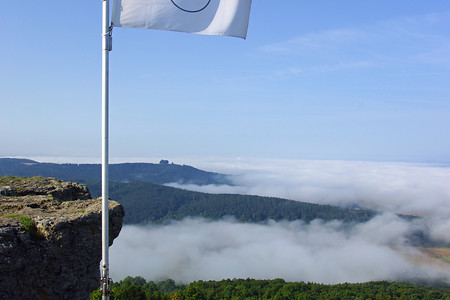 Frankenfahne auf dem Staffelberg &ndash; (06.08.2014, VGN &copy;&nbsp;VGN GmbH)