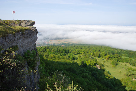Staffelberg und nebelverhangenes Maintal &ndash; (06.08.2014, VGN &copy;&nbsp;VGN GmbH)