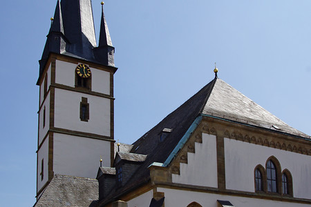 Stadtpfarrkirche St. Kilian in Bad Staffelstein &ndash; (06.08.2014, VGN &copy;&nbsp;VGN GmbH)