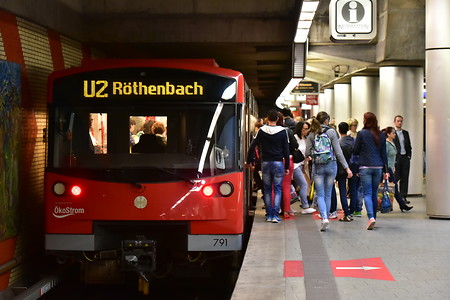 U 2 in Röthenbach &ndash; (15.05.2018, VGN &copy;&nbsp;VGN GmbH)