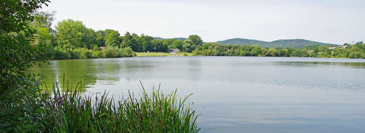 Badesee Bad Staffelstein &ndash; Blick Richtung Strandbad  (VGN &copy;&nbsp;VGN GmbH)