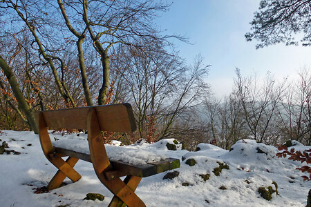 Rastbank auf dem Hirtenberg &ndash; (01.02.2014, VGN &copy;&nbsp;VGN GmbH)