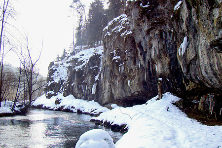 Winter im Pegnitztal bei Velden &ndash; (08.02.2010, VGN &copy;&nbsp;VGN GmbH)