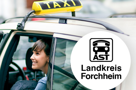 Anrufsammeltaxi - Bedienungsgebiet Landkreis Forchheim