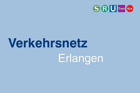 Verkehrsnetzplan Erlangen
