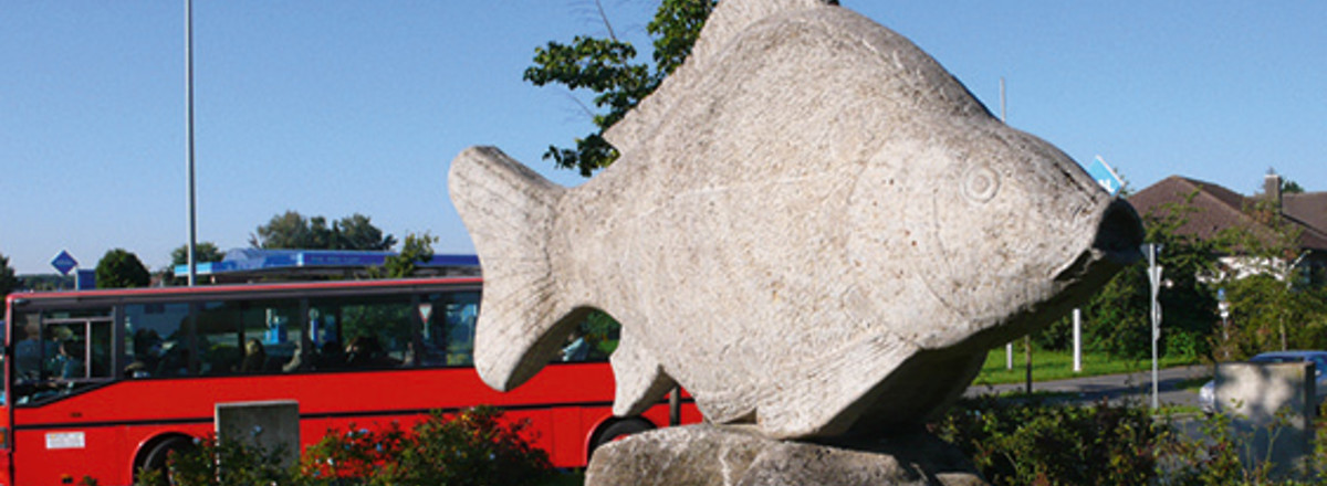 Karpfen Skulptur &ndash;  (06.09.2010, up3 &copy;&nbsp;up3)