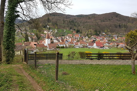 Blick auf Eschenbach &ndash; (15.04.2018, VGN S.Dassler &copy;&nbsp;VGN GmbH)