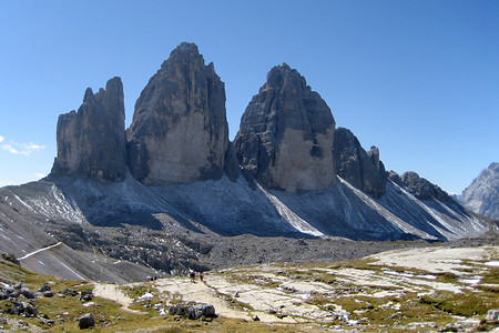 Die südtiroler Drei Zinnen &ndash; (15.09.2012, M. Schuhmann &copy;&nbsp;M. Schuhmann)