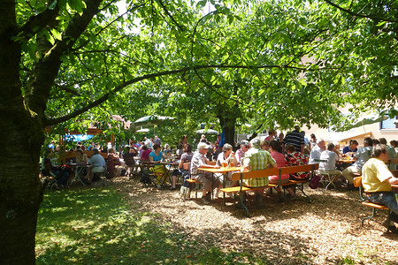 Wölfersdorfer Biergarten &ndash; (14.07.2013, VGN &copy;&nbsp;VGN GmbH)