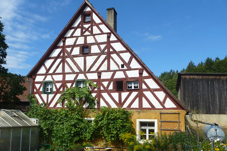 Altes Bauernhaus in Fichtelbrunn &ndash; (29.08.2015, VGN &copy;&nbsp;VGN GmbH)