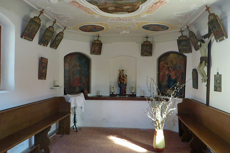 Innenraum der Kapelle in Brunn &ndash; (VGN &copy;&nbsp;VGN GmbH)
