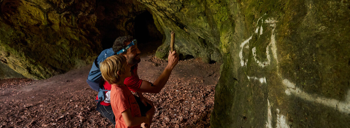 In einer Höhle &ndash;  (13.08.2021, Andrea Gaspar-Klein &copy;&nbsp;VGN GmbH)