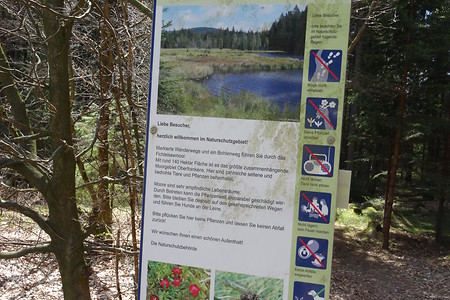 Infotafel Fichtelseemoor &ndash; (05.05.2016, VGN &copy;&nbsp;VGN GmbH)