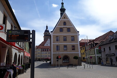 Marktplatz Auerbach &ndash; (12.12.2019, VGN &copy;&nbsp;VGN GmbH)