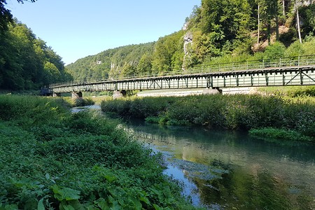 Brücke der Museumsbahn &ndash; (23.08.2019, S. Dassler &copy;&nbsp;VGN GmbH)