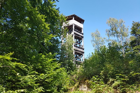 Aussichtsturm Hohes Kreuz &ndash; (23.08.2019, S. Dassler &copy;&nbsp;VGN GmbH)