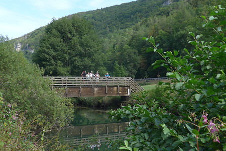 Brücke über die Wiesent &ndash; (23.08.2019, G. Härer &copy;&nbsp;VGN GmbH)