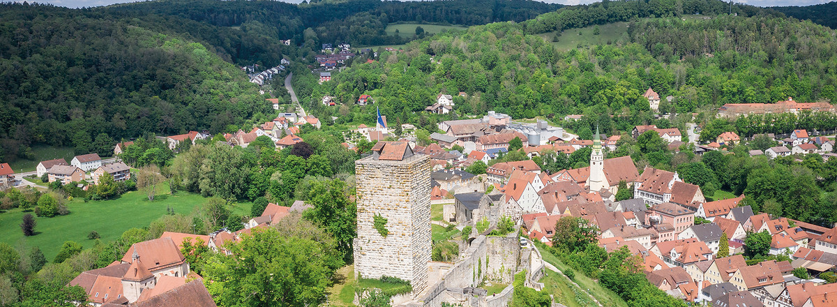 Blick über Pappenheim &ndash;  (&copy;&nbsp;Dietmar Denger)