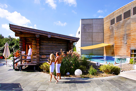 Außenbereich Sauna Therme Hersbruck &ndash; (02.06.2017, Fackelmann Therme Hersbruck &copy;&nbsp;Fackelmann Therme Hersbruck)