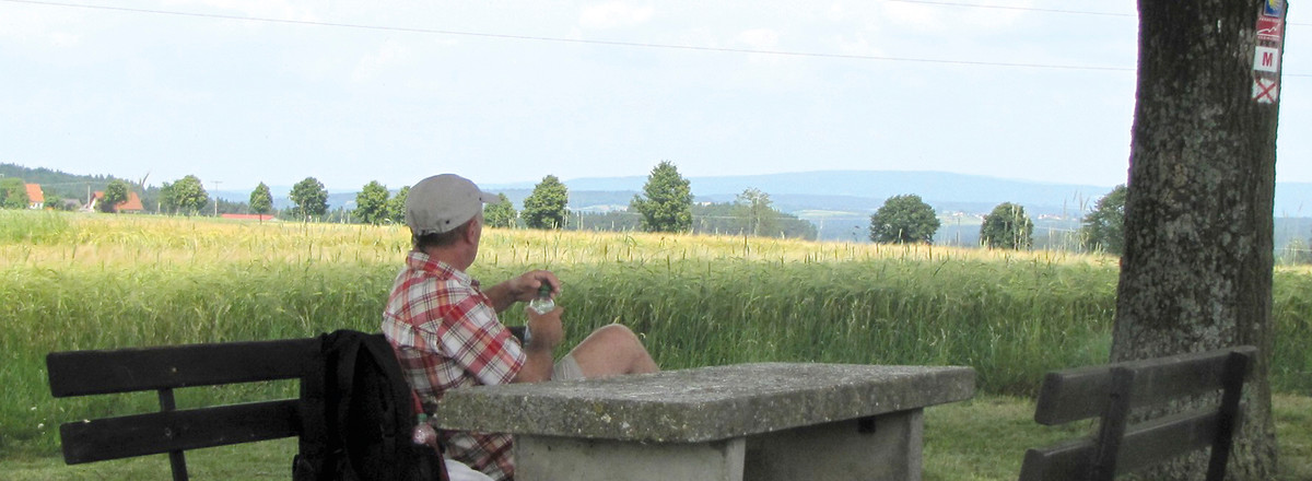 Rast mit Blick zum Ochsenkopf &ndash;  (VGN &copy;&nbsp;VGN GmbH)