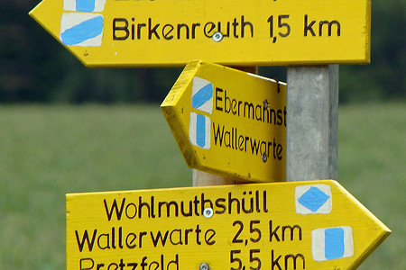 Wegweiser zum Zuckerhut &ndash; (16.05.2014, VGN &copy;&nbsp;VGN GmbH)