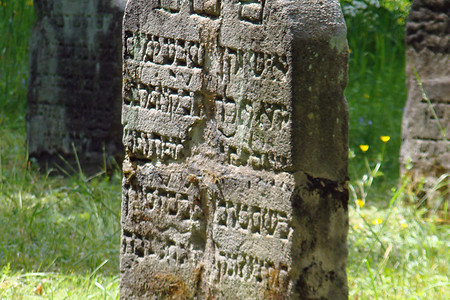 Grabstein Judenfriedhof &ndash; (16.05.2014, VGN &copy;&nbsp;VGN GmbH)