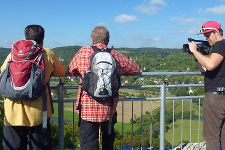 Dreh mit Franken Fernsehen. &ndash; Den Spot gibt's bald bei Youtube... (VGN &copy;&nbsp;VGN GmbH)