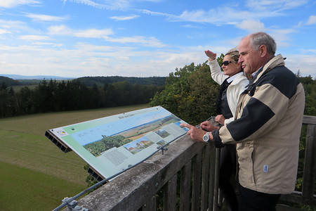 Blick vom Aussichtsturm nach Süden &ndash; (10.11.2016, VGN &copy;&nbsp;VGN GmbH)