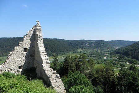 Blick von der Ruine Rumberg &ndash; (06.07.2018, VGN &copy;&nbsp;VGN GmbH)