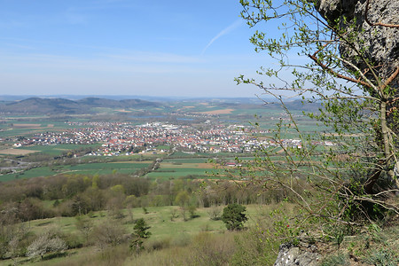 Blick auf Bad Staffelstein &ndash; (29.09.2015, VGN &copy;&nbsp;VGN GmbH)