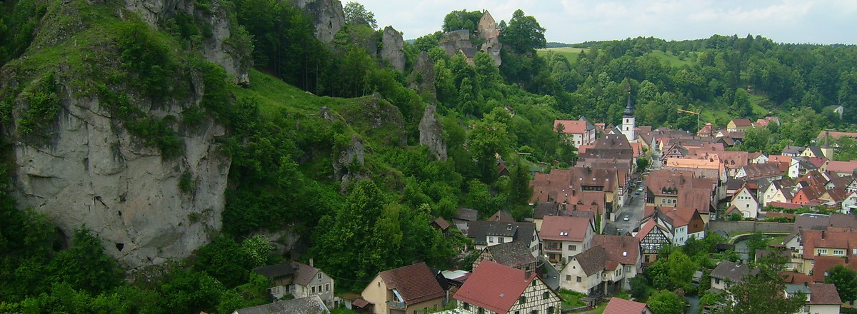 Blick nach Pottenstein &ndash;  (VGN &copy;&nbsp;VGN GmbH)