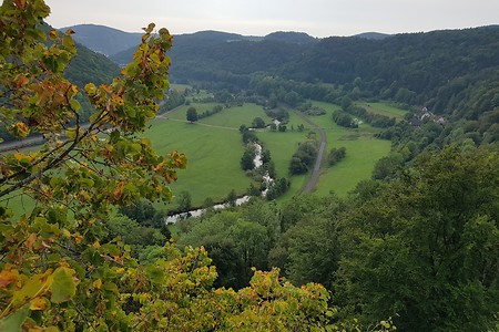 Blick von Ruine Neideck &ndash; (28.08.2019, S. Dassler &copy;&nbsp;VGN GmbH)